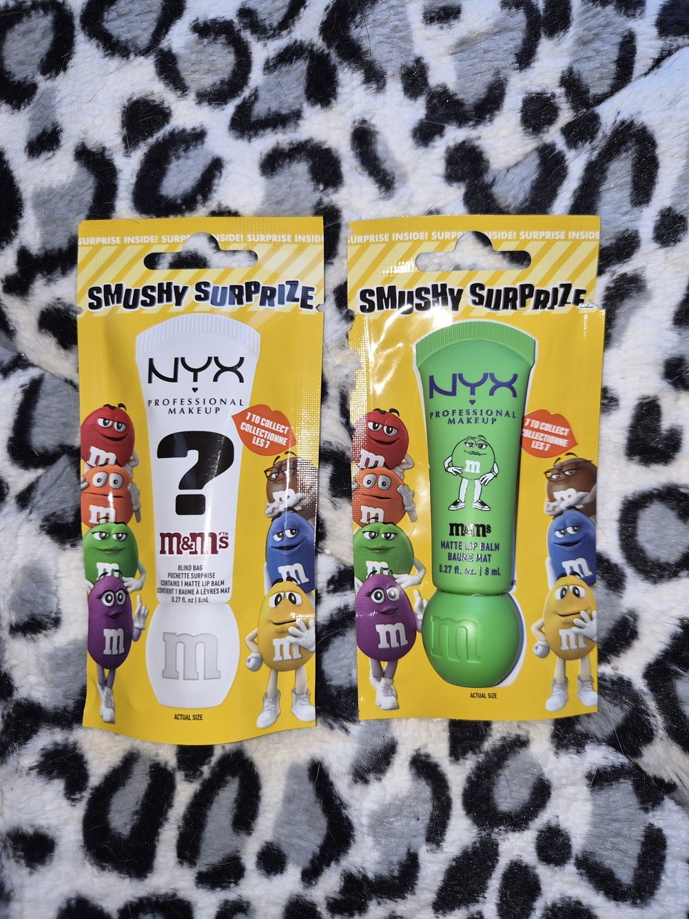 NYX Smushy Surprize Matte Lip Balm Duo — Green & Mystery